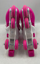 Load image into Gallery viewer, Chicago Skates Kids Multicolor Inline Skates Size S 10-13 With Protective Gear