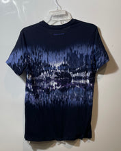 Load image into Gallery viewer, Armani Exchange Mens Blue Short Sleeve Crew Neck Pullover Graphic T-Shirt Size S