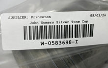 Load image into Gallery viewer, John Somers Silver-Tone Engraved Handle Hallmark Serving Pewter Mug