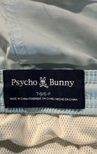 Load image into Gallery viewer, Psycho Bunny Kids Blue Drawstring Slash Pocket Swim Trunks Shorts Size 7-8