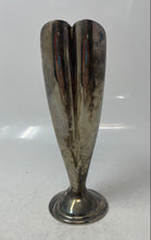 Load image into Gallery viewer, International Silver Company Heart Design Silver Plated Collectible Vase