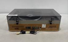 Load image into Gallery viewer, Magnavox Integrated Audio System 347H Cassette AM FM Receiver Turntable Untested