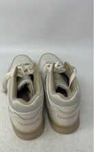 Load image into Gallery viewer, Reebok Womens Galaxy Beige Leather Lace-Up Low Top Sneaker Shoes Size 8.5