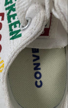 Load image into Gallery viewer, Converse Kids CT All Star Ox 3J256 White Red Green Sneaker Shoes Size 10.5
