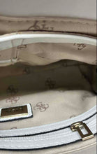 Load image into Gallery viewer, Guess Womens Beige Black Adjustable Strap Shoulder Crossbody Bag