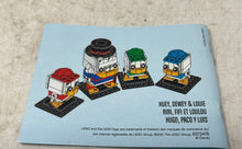 Load image into Gallery viewer, Lot Of 4 Pcs Lego Brick Headz Multicolor Instruction Manual Books