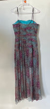 Load image into Gallery viewer, Kurt Thomas Womens Multicolor Printed Strapless Fit & Flare Dress Size 4
