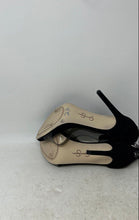 Load image into Gallery viewer, Jessica Simpson Womens Black Stiletto Heel Back Zip Strappy Sandals Size 7M