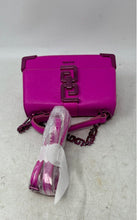 Load image into Gallery viewer, Aldo Womens Aussey Hot Pink Crossbody Strap Mini Top Handle Satchel Bag