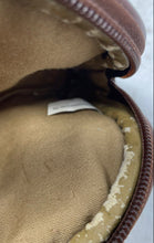 Load image into Gallery viewer, Rosetti Womens Brown Woven Zip Top Lined Coin Wallet
