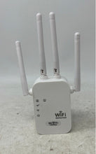 Load image into Gallery viewer, OurLife Model ZJQ-1 White Four Antenna Dual Ethernet Wi-Fi Repeater Not Tested