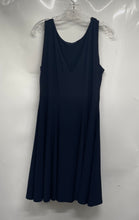 Load image into Gallery viewer, Lauren Ralph Lauren Womens Navy Blue Sleeveless V-Neck Fit & Flare Dress Size 16