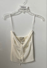 Load image into Gallery viewer, Benaar Womens Cream Knitted Sleeveless Camisole Blouse Top Size Medium