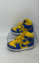 Load image into Gallery viewer, Nike Baby Boys Air Jordan 1 FD2598-700 Blue And Yellow Sneakers Shoes Size 8C