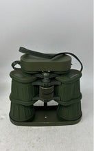 Load image into Gallery viewer, Tasco 222 RZ Green 7X50 Military Full-Size Binoculars With Strap And Case