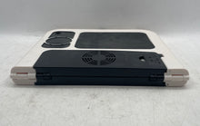 Load image into Gallery viewer, Black White Dual Cooling Fans Built-In Cup Holder Foldable Portable Laptop Desk