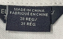 Load image into Gallery viewer, Armani Exchange Mens Gray Regular Fit Straight-Leg Dress Pants Size 31