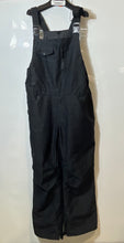 Load image into Gallery viewer, Aperture Womens Black Insulated Waterproof Skiing Snow Bib Pants Size Large
