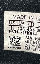 Load image into Gallery viewer, Adidas Mens Sobakov Core Black Low Top Sneaker Shoes Size 11 No Laces