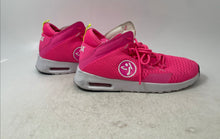 Load image into Gallery viewer, Zumba Womens Air Funk A1F00152 Pink Lace-Up Dance Sneakers Shoes Size 7