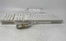 Load image into Gallery viewer, Apple Model No. A1048 White Built-In USB Ports Wired Keyboard Not Tested