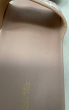 Load image into Gallery viewer, Michael Kors Womens Peach White Signature Open Toe Slip-On Slide Sandals Size 8M