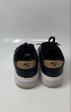 Load image into Gallery viewer, Puma Womens Smash Platform V3 392504 01 Black Lace-Up Sneakers Shoes Size 7