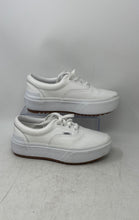Load image into Gallery viewer, Vans Unisex Era Stacked White Leather Lace-Up Sneaker Shoes Size M6-W7.5