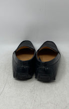 Load image into Gallery viewer, Decarsoz Mens Black Leather Moc Toe Slip-On Loafer Shoes Size EUR 43