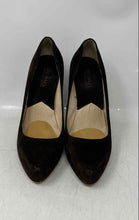 Load image into Gallery viewer, Michael Kors Womens Brown Leather Slip-On Block Platform Heels Size 7.5M
