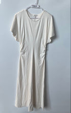 Load image into Gallery viewer, Banana Republic Womens Off White Cotton Short Sleeve Maxi Dress Size XS
