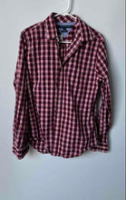 Load image into Gallery viewer, Tommy Hilfiger Mens Multicolor Plaid Printed Custom Fit Button-Up Shirt Size S