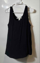 Load image into Gallery viewer, Josephine Chaus Womens Black Sleeveless Scoop Neck Sports Tank Top Size Large