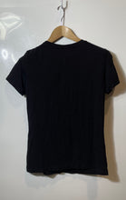 Load image into Gallery viewer, Authentic Armani Exchange Womens Black Short Sleeve Pullover T-Shirt Size Small
