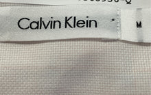 Load image into Gallery viewer, Calvin Klein Mens Pink Plaid Print Cotton Long Sleeve Button-Up Shirt Size M
