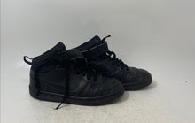 Load image into Gallery viewer, Nike Kids Court Borough Mid 2 CD7782-001 Black Leather Sneakers Shoes Size 4Y