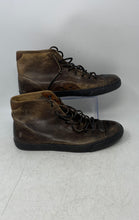 Load image into Gallery viewer, Frye Mens Chambers Brown Leather High Top Lace-Up Sneaker Shoes Size 9