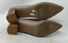 Load image into Gallery viewer, Calvin Klein Womens Natalia Beige Gray Slip-On Block Pump Heels Size 9M