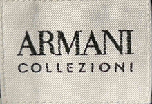 Load image into Gallery viewer, Armani Collezioni Mens Gray Striped Long Sleeve Button-Up Shirt Size XXL