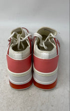 Load image into Gallery viewer, Michael Kors Womens HJ19C Red White Round Toe Lace-Up Sneaker Shoes Size 7M