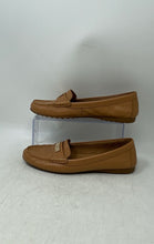 Load image into Gallery viewer, Coach Womens Fredrica A5175 Camel Leather Casual Slip-On Loafer Shoes Size 8.5B