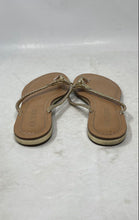 Load image into Gallery viewer, Guess Womens Brown Leather Slip-On Braided Strap Flip Flop Sandals Size 9 M