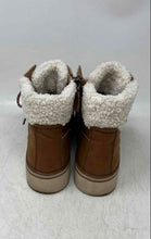 Load image into Gallery viewer, Nordstrom Rack Womens Brown Beige Leather Lace-Up Ankle Boots Size 7M