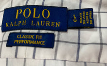 Load image into Gallery viewer, Polo Ralph Lauren Mens White Check Print Classic Fit Button-Up Shirt Size Large