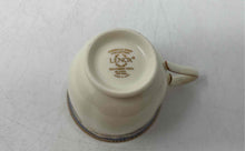 Load image into Gallery viewer, Set Of 2 Pcs Lenox Ivory Southern Vista Pattern Scroll Handle Teacup And Saucer