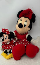 Load image into Gallery viewer, Set Of 2 Pcs Disney Minnie Mouse Multicolor Stuffed Animals Plush Toy
