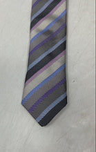 Load image into Gallery viewer, Banana Republic Mens Multicolor Striped Print Adjustable Pointed Tie