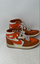 Load image into Gallery viewer, Nike Womens Air Jordan 1 High Method Of Make Orange White Sneakers Shoes Sz 9.5