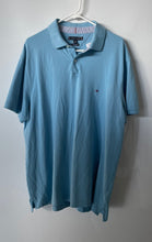 Load image into Gallery viewer, Tommy Hilfiger Mens Blue Short Sleeve Classic Fit The 1985 Polo Shirt Size XXL