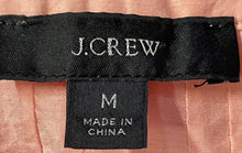 Load image into Gallery viewer, J.Crew Womens Orange Cotton Silk Bell Sleeve Pintuck Button Front Blouse Top M